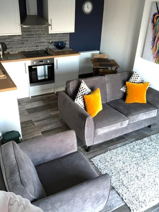 Mumbles - Modern Apartment With Panoramic Sea Views Oystermouth Exterior foto